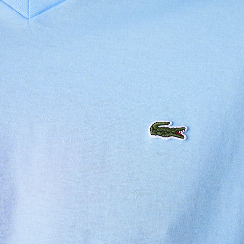 LACOSTE V-neck Pima Cotton Jersey T-shirt Mens Apparel -
